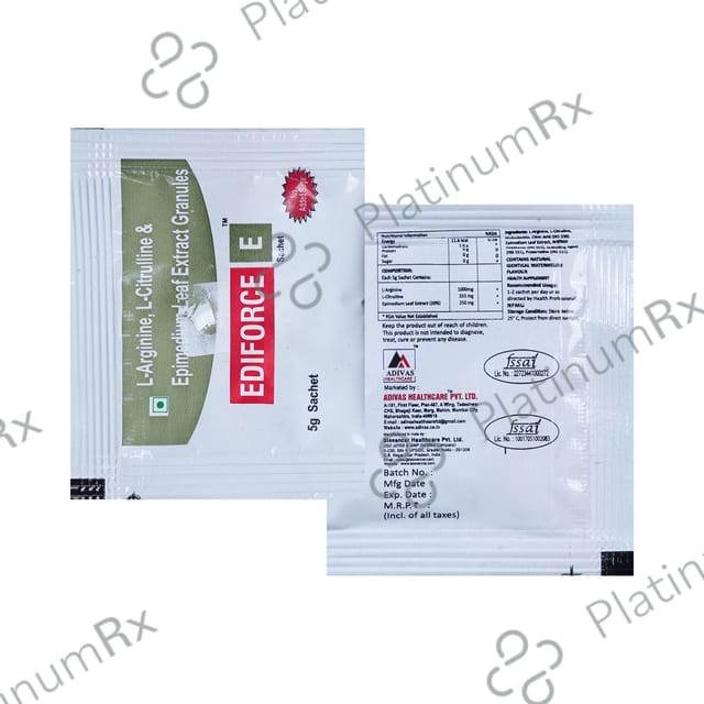 Ediforce-E Sachet Sugar Free