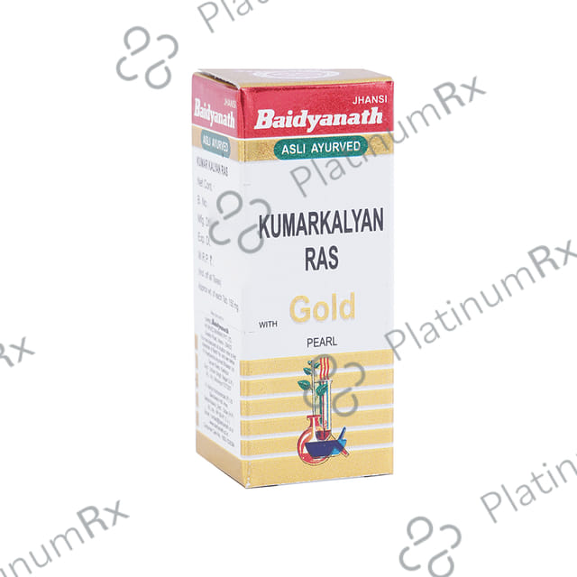 Baidyanath (Jhansi) Kumarkalyan Ras with Gold Pearl Tablet 10 tablets