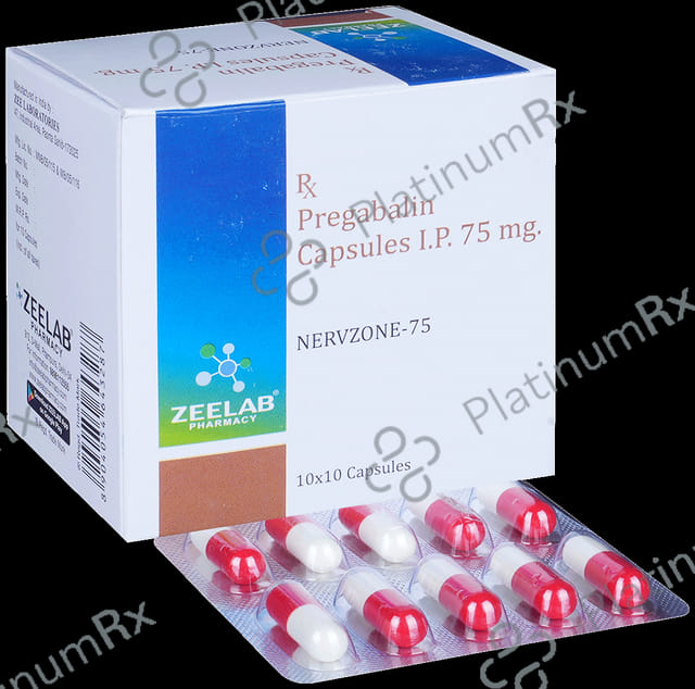 Nervzone 75mg Capsule