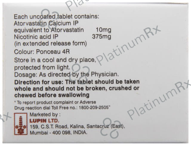 Tonact Plus 10/375mg Tablet ER 10s