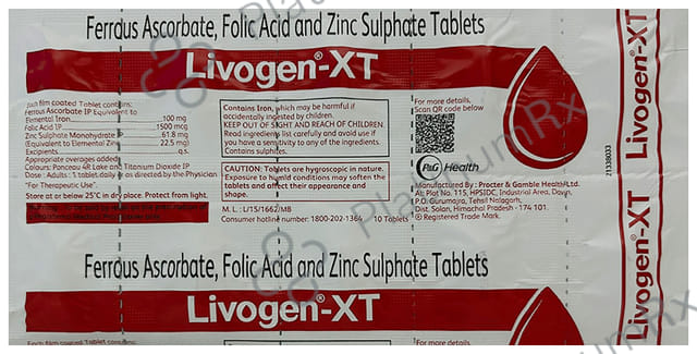Livogen XT Tablet 10s