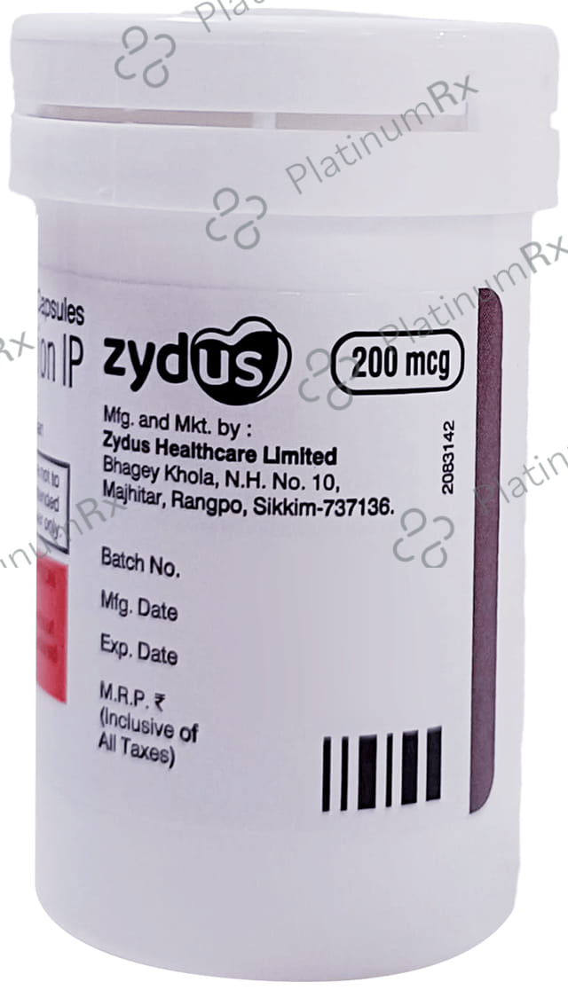 Derinide 200mcg Respicap 30s