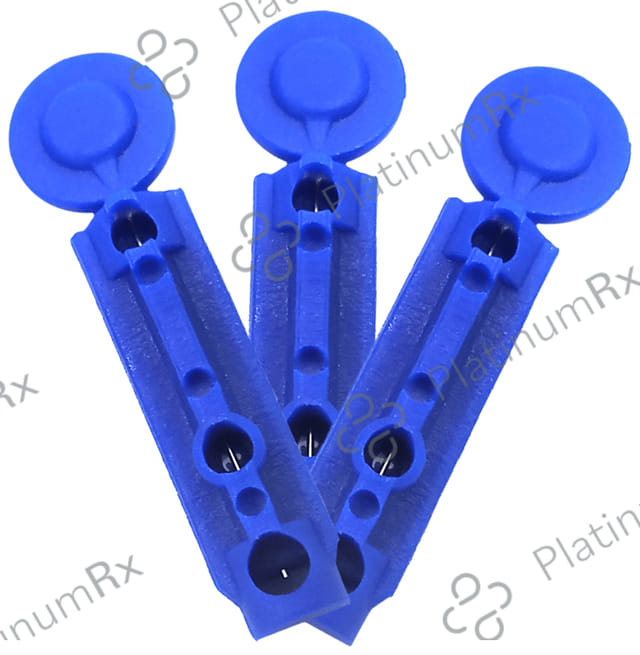 AccuSure Round Blood Lancets (100 Each) 2 units