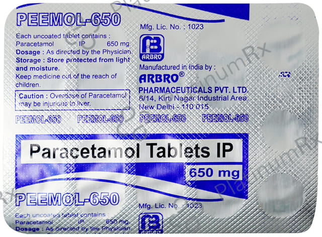 Peemol 650 Tablet