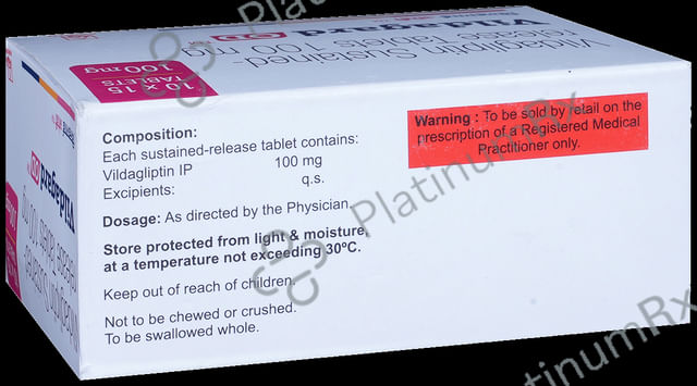 Vildagard OD 100mg Tablet