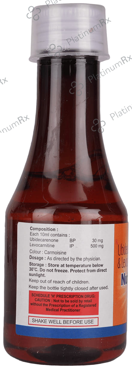 Nutrihale 30/500mg Syrup 100ml