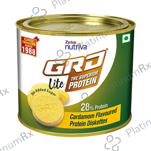 GRD Lite Protein Sugar Flavour Cardamom Diskette 250gm