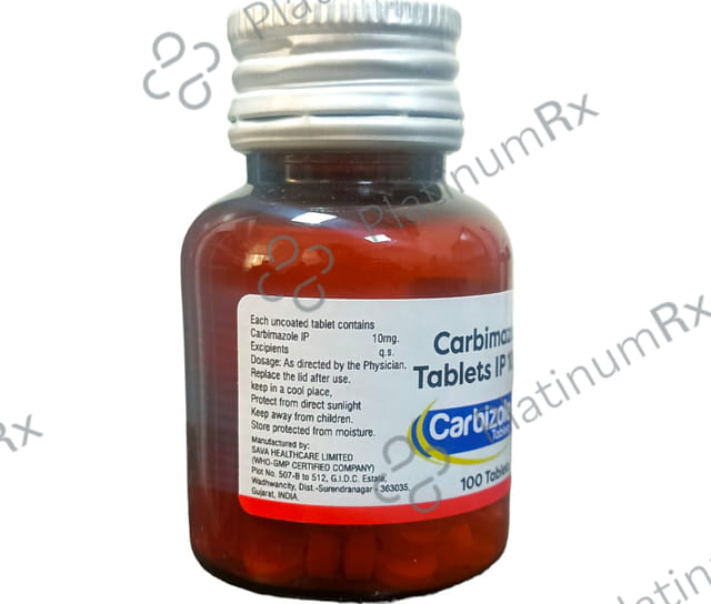 Carbizole 10mg Tablet 100s