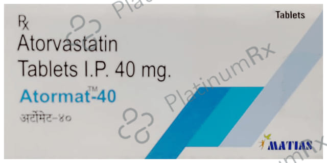 Atormat 40mg Tablet 10s