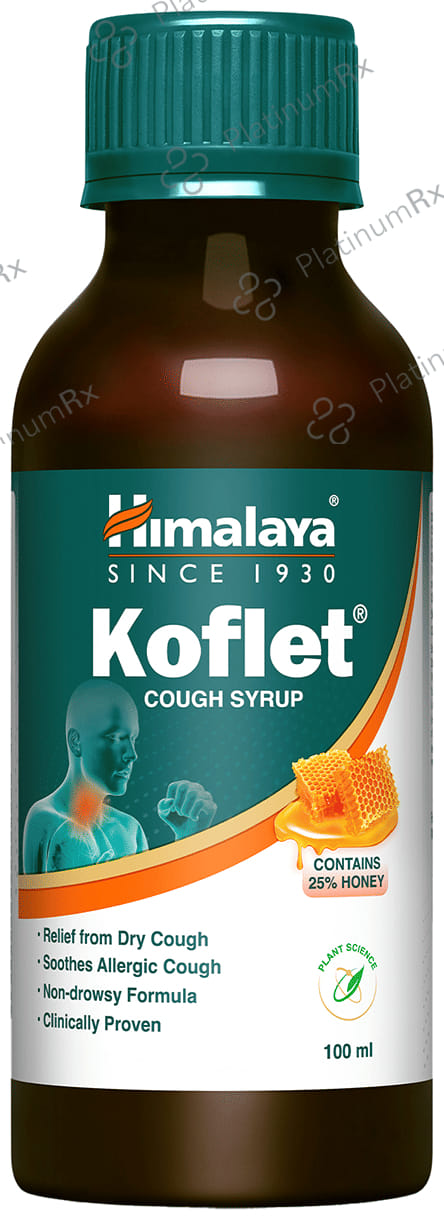 Himalaya Koflet Cough Syrup 100ml