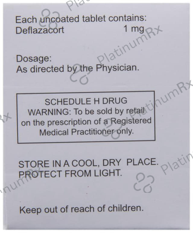 Defcort 1mg Tablet 6s