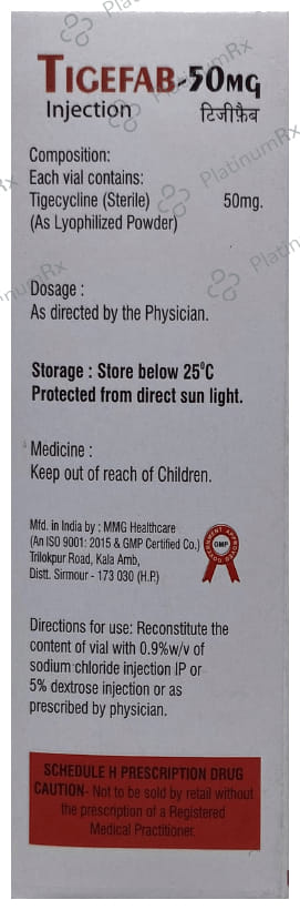 Tigefab 50MG Injection