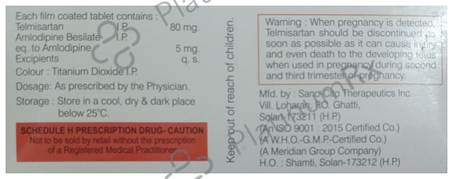 Telcianil-AM 80 Tablet