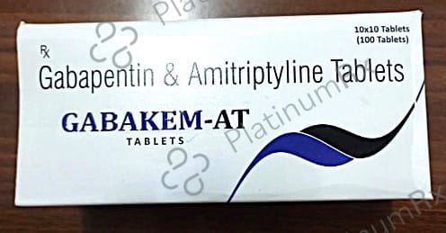 Gabakem AT 10/300mg Tablet 10s