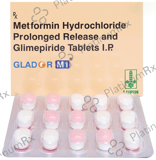 Glador M1 1/500mg Tablet PR 15s