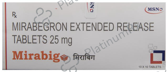 Mirabig ER 25mg Tablet 10s