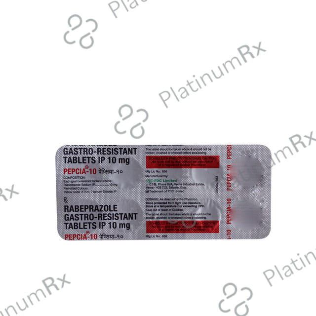 Pepcia 10mg Tablet 10s