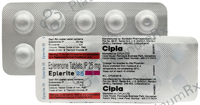 Eplerite 25mg Tablet 10s