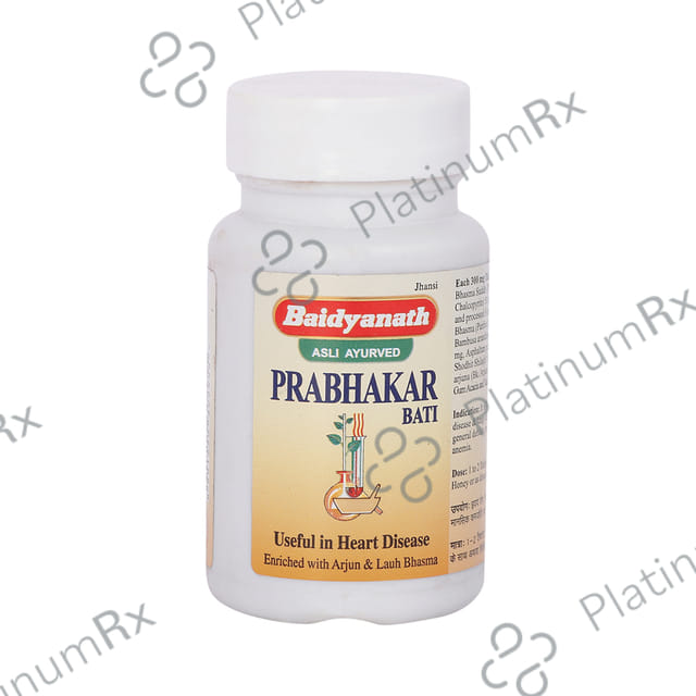 Baidyanath (Jhansi) Prabhakar Bati Tablet