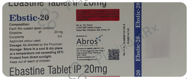 Ebstic 20 Tablet