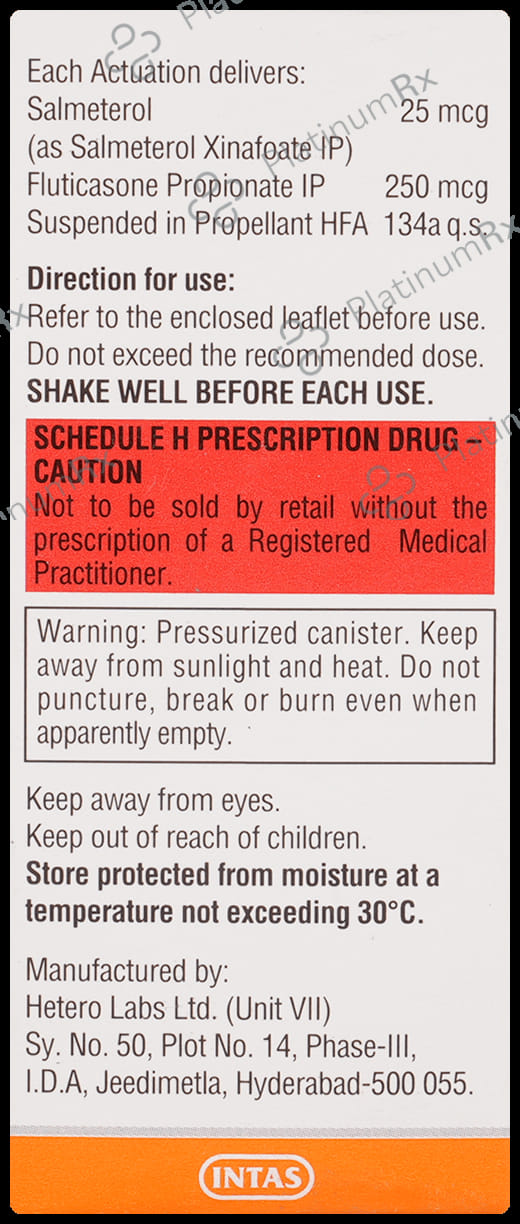 Quikhale SF 250 HFA Based Inhaler