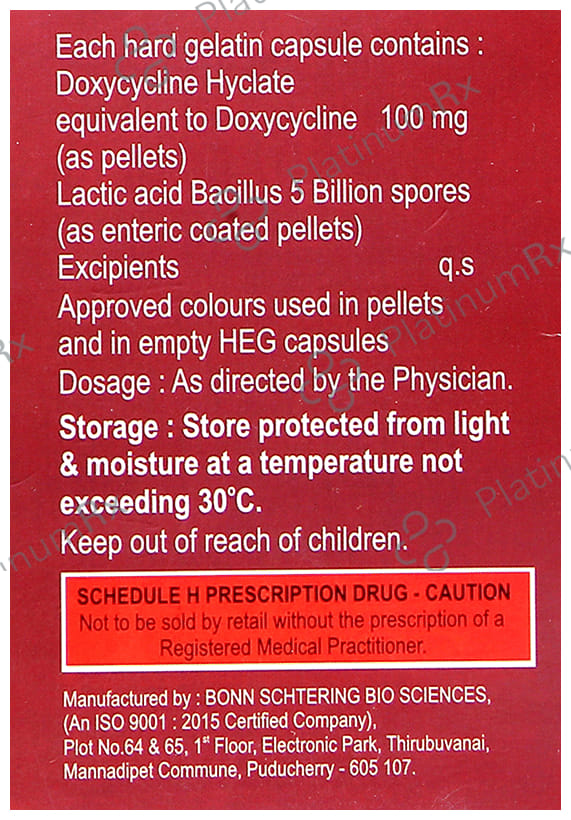 Doxylus 100mg Capsule