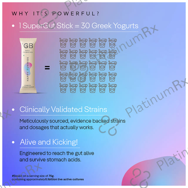 The Good Bug Happy Tummies Powder (1.5gm Each)
