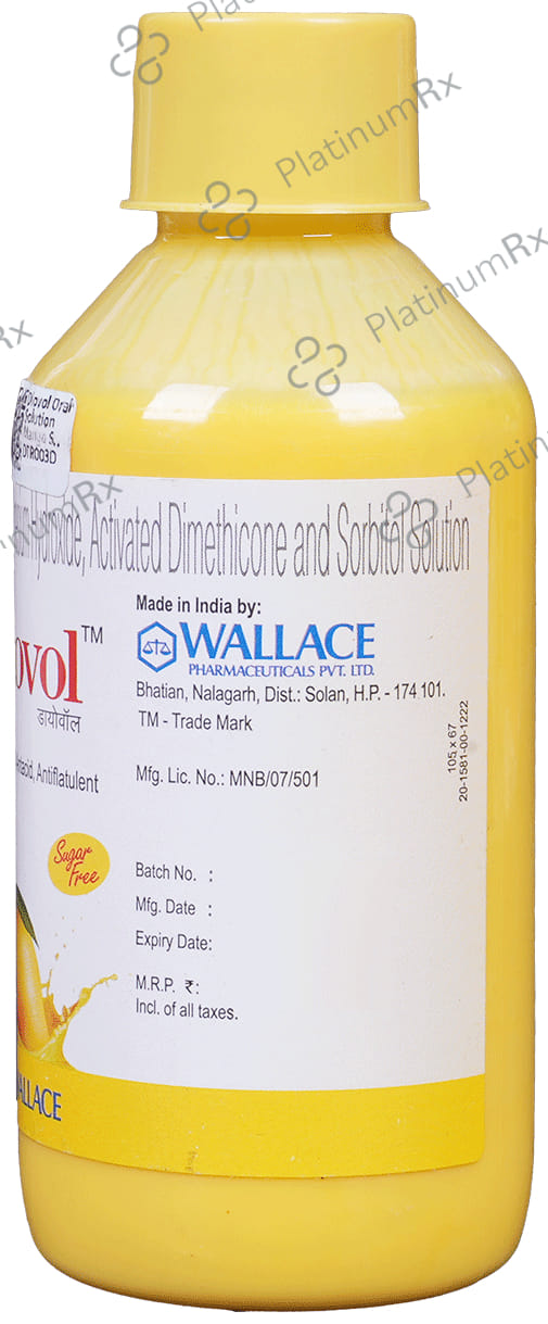 Diovol Mango Flavour Oral Solution 170ml