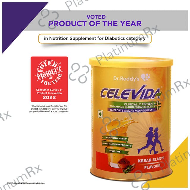 Celevida Kesar Elaichi Sugar Free Powder 200gm