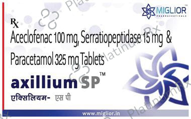 Axillium SP 100/325/15mg Tablet 10s