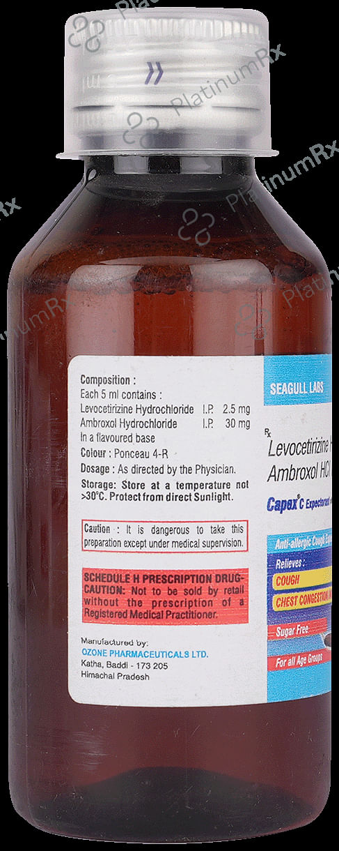 Capex C Expectorant Sugar Free