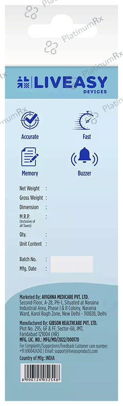 Thyrocare LET 01 Digital Thermometer 1s