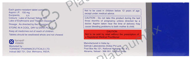 Loprin DS 150mg Tablet 14s