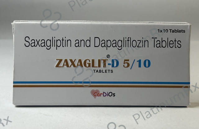 Zaxaglit D 5/10mg Tablet 10s