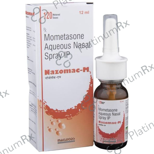 Nazomac M 50mcg Nasal Spray 12ml