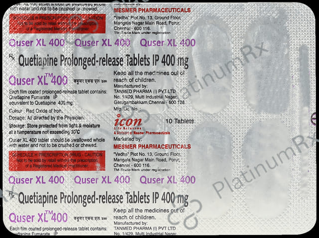 Quser XL 400mg Tablet 10s