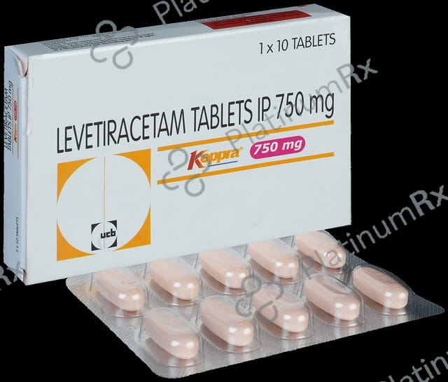 Keppra 750mg Tablet 10s