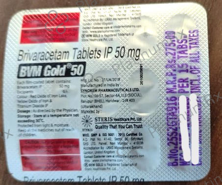 Bvm Gold 50mg Tablet 15s