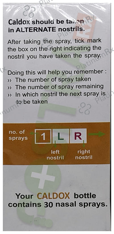 Caldox 200IU Nasal Spray 30MDI