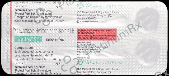 Vitilex 50mg Tablet 4s