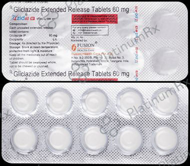 Xzid 60mg XR Tablet 10s