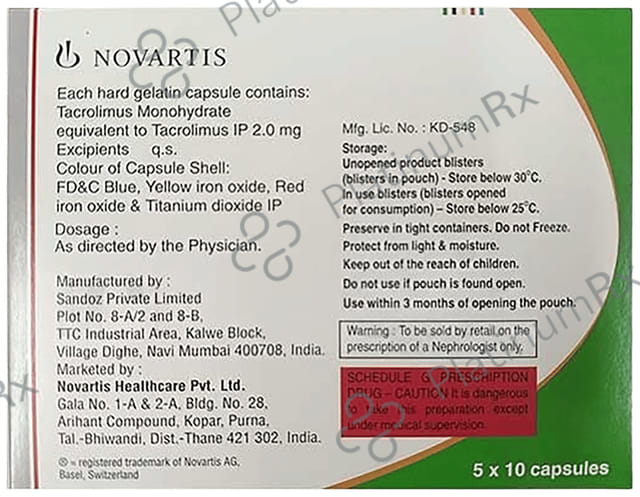 Tacsant 2mg Capsule