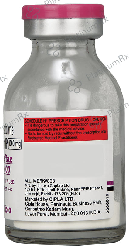 Ceftaz 1gm Injection 1s