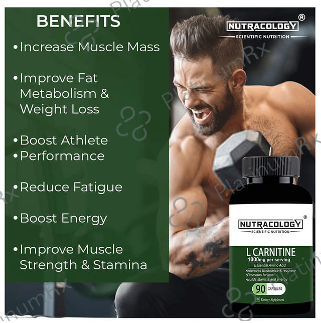 Nutracology L Carnitine 1000mg Capsule