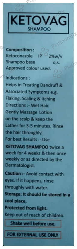 Ketovag Anti-Dandruff Shampoo