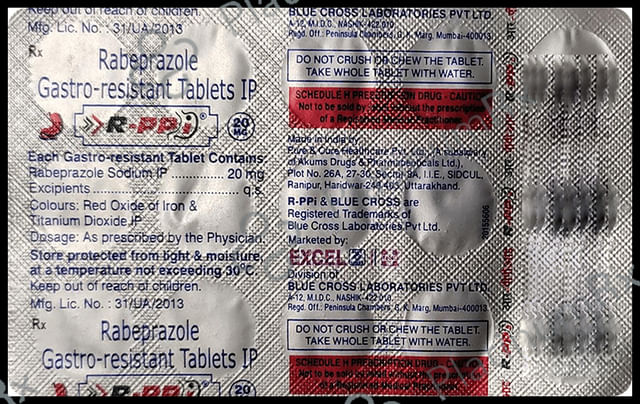 R Ppi 20mg Tablet 15s
