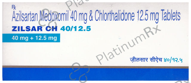 Zilsar CH 40/12.5mg Tablet 10s