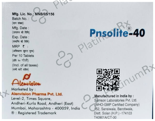 Pnsolite 40 Tablet