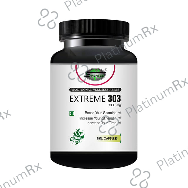 Sabates Extreme 303 Capsule 15 capsules