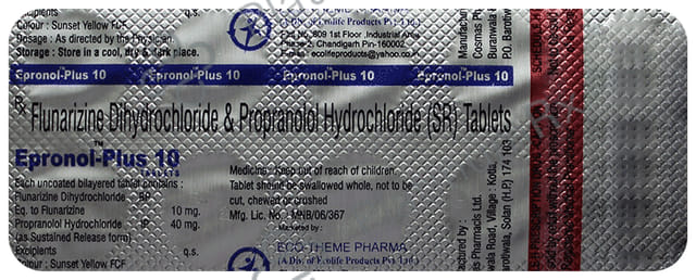 Epronol Plus 10 Tablet SR 10s